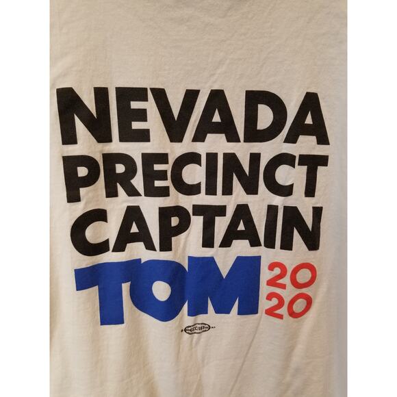 Graphic T- Shirt Tie Tom 2020 Presidential Precinct Captain 2XL - Picture 5 of 5